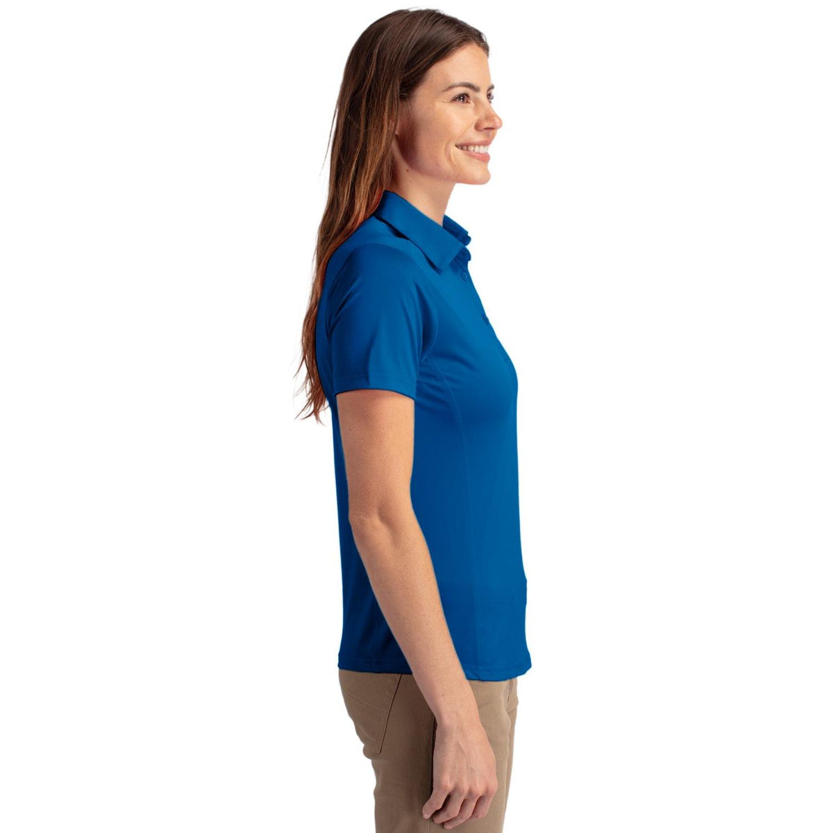 Cutter & Buck Prospect Recycled Featherlight Stretch Womens Polo