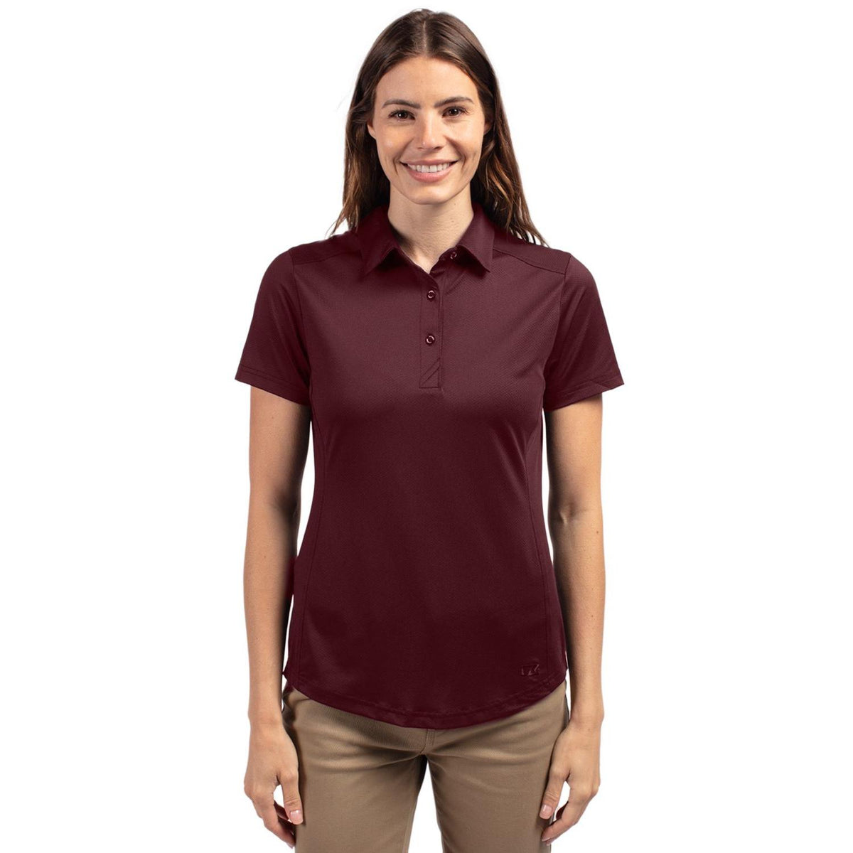 Cutter & Buck Prospect Recycled Featherlight Stretch Womens Polo