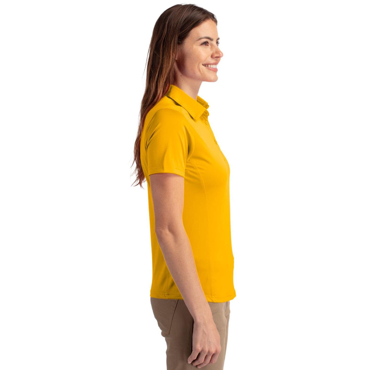 Cutter & Buck Prospect Recycled Featherlight Stretch Womens Polo