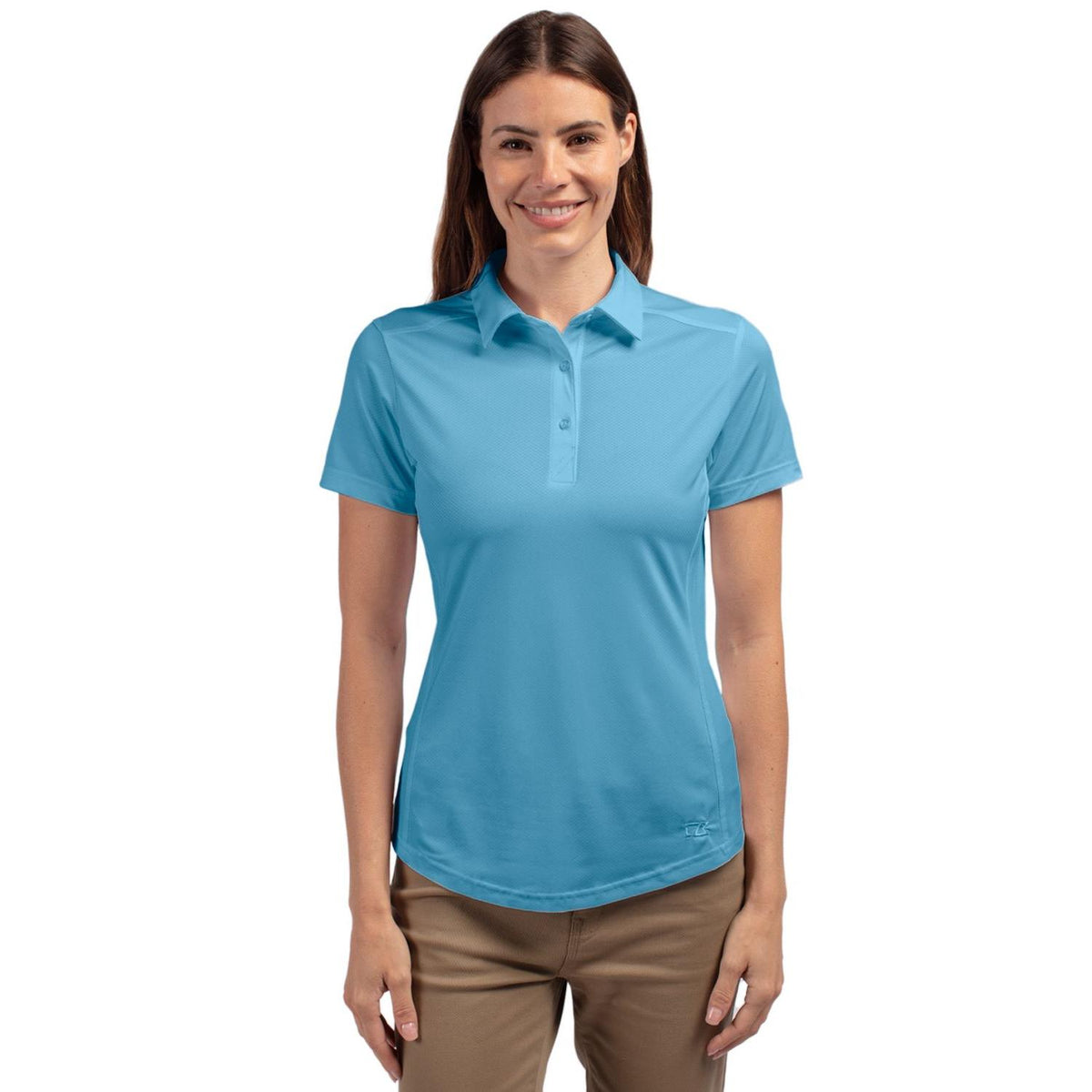 Cutter & Buck Prospect Recycled Featherlight Stretch Womens Polo