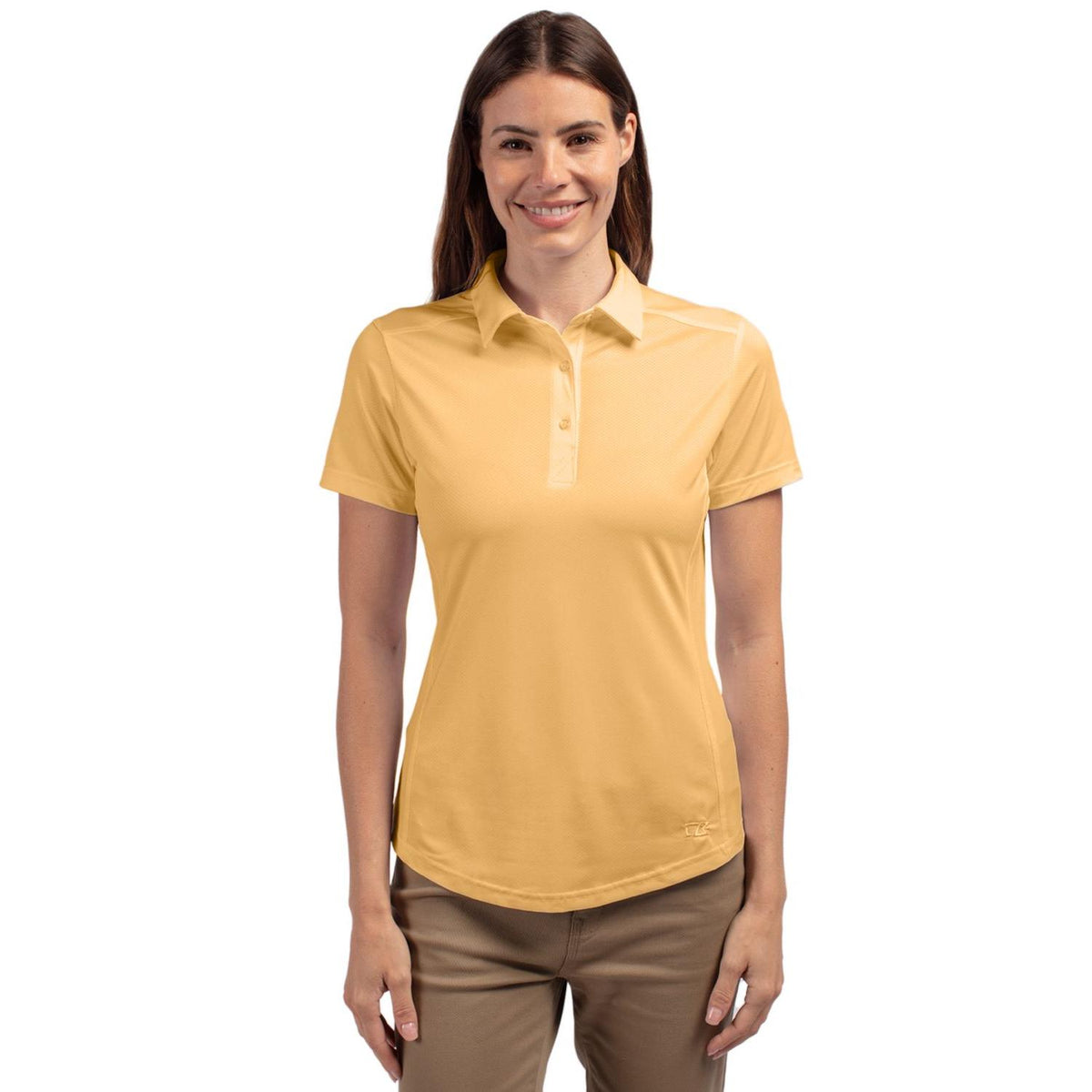 Cutter & Buck Prospect Recycled Featherlight Stretch Womens Polo