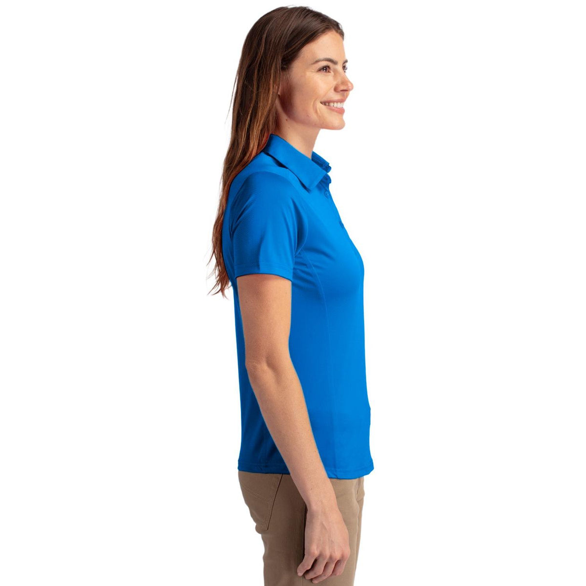 Cutter & Buck Prospect Recycled Featherlight Stretch Womens Polo
