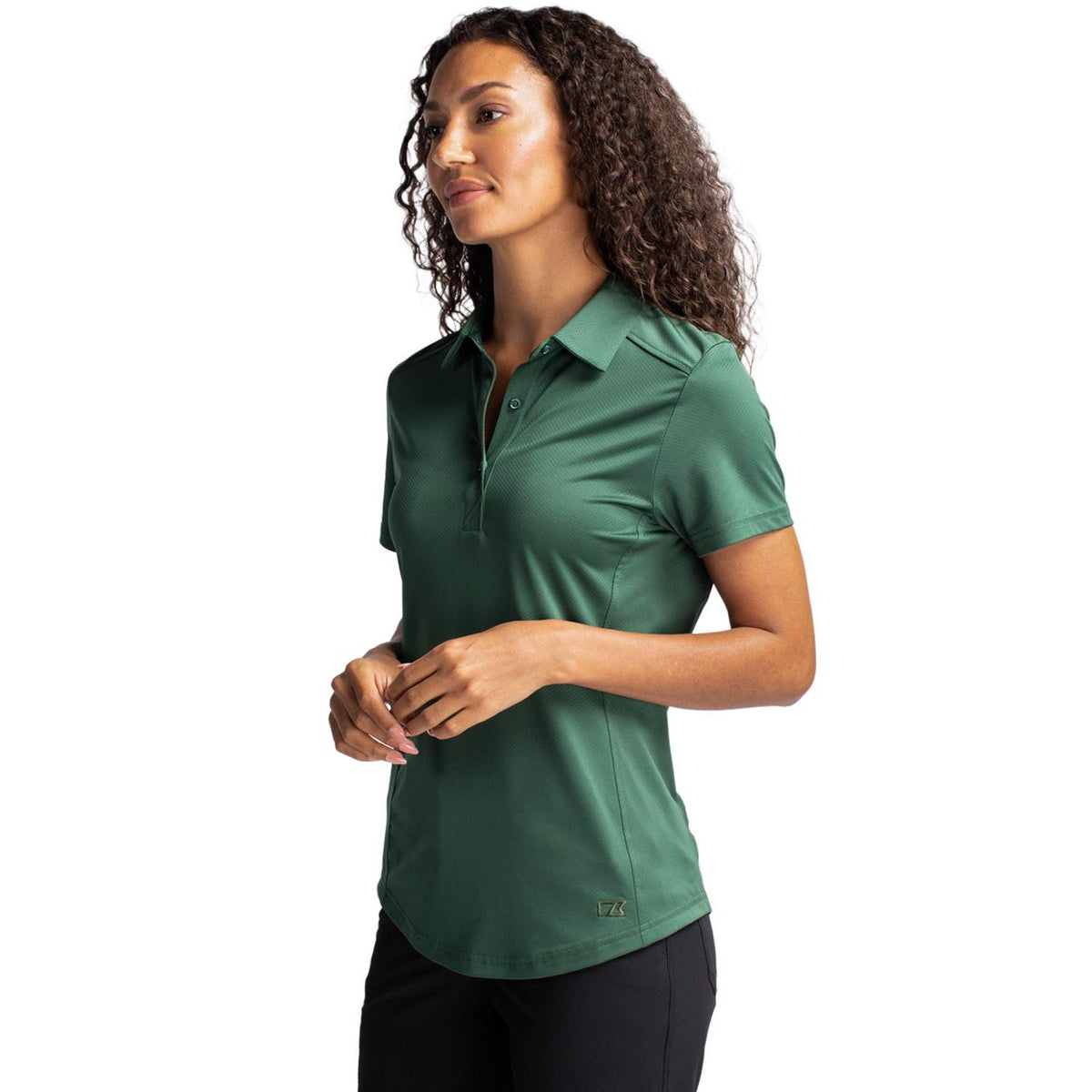 Cutter & Buck Prospect Recycled Featherlight Stretch Womens Polo