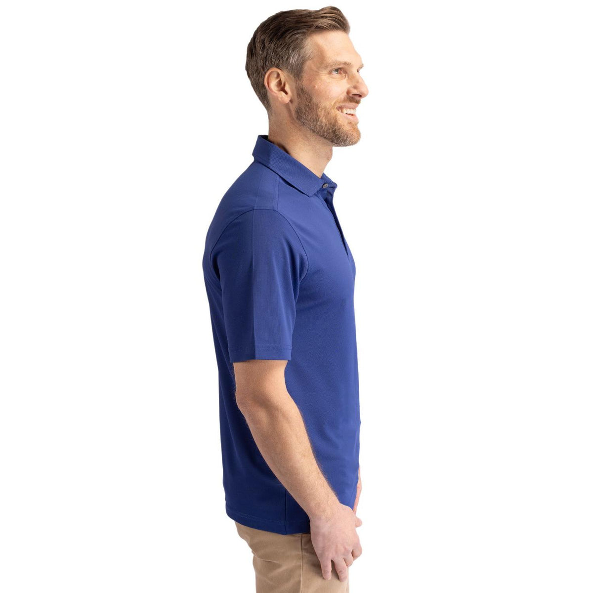 Cutter & Buck Virtue Recycled Featherlight Pique Mens Polo