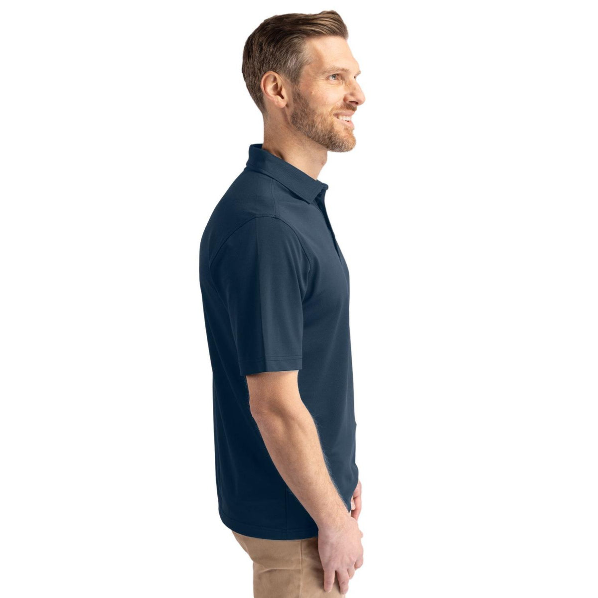 Cutter & Buck Virtue Recycled Featherlight Pique Mens Polo