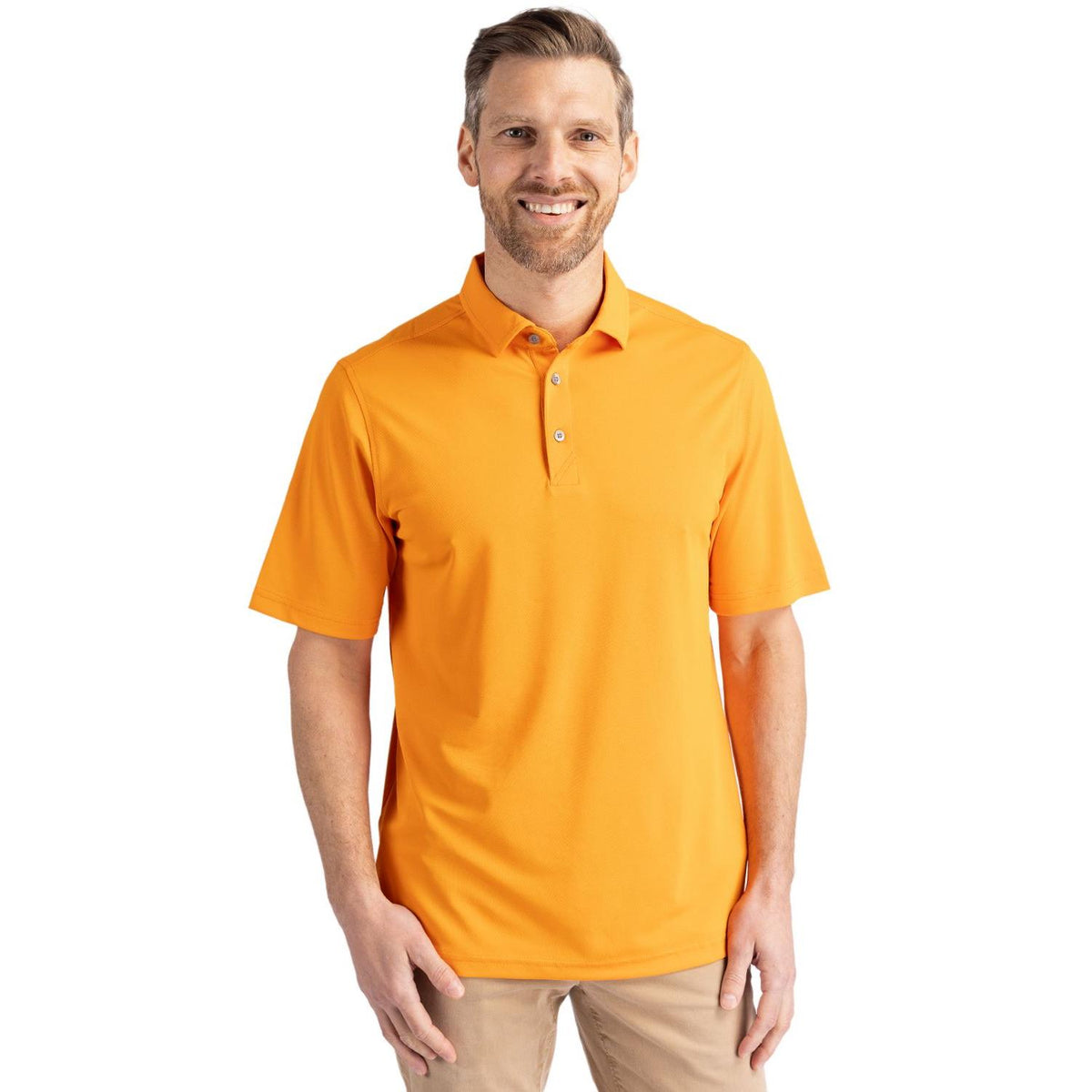 Cutter & Buck Virtue Recycled Featherlight Pique Mens Polo