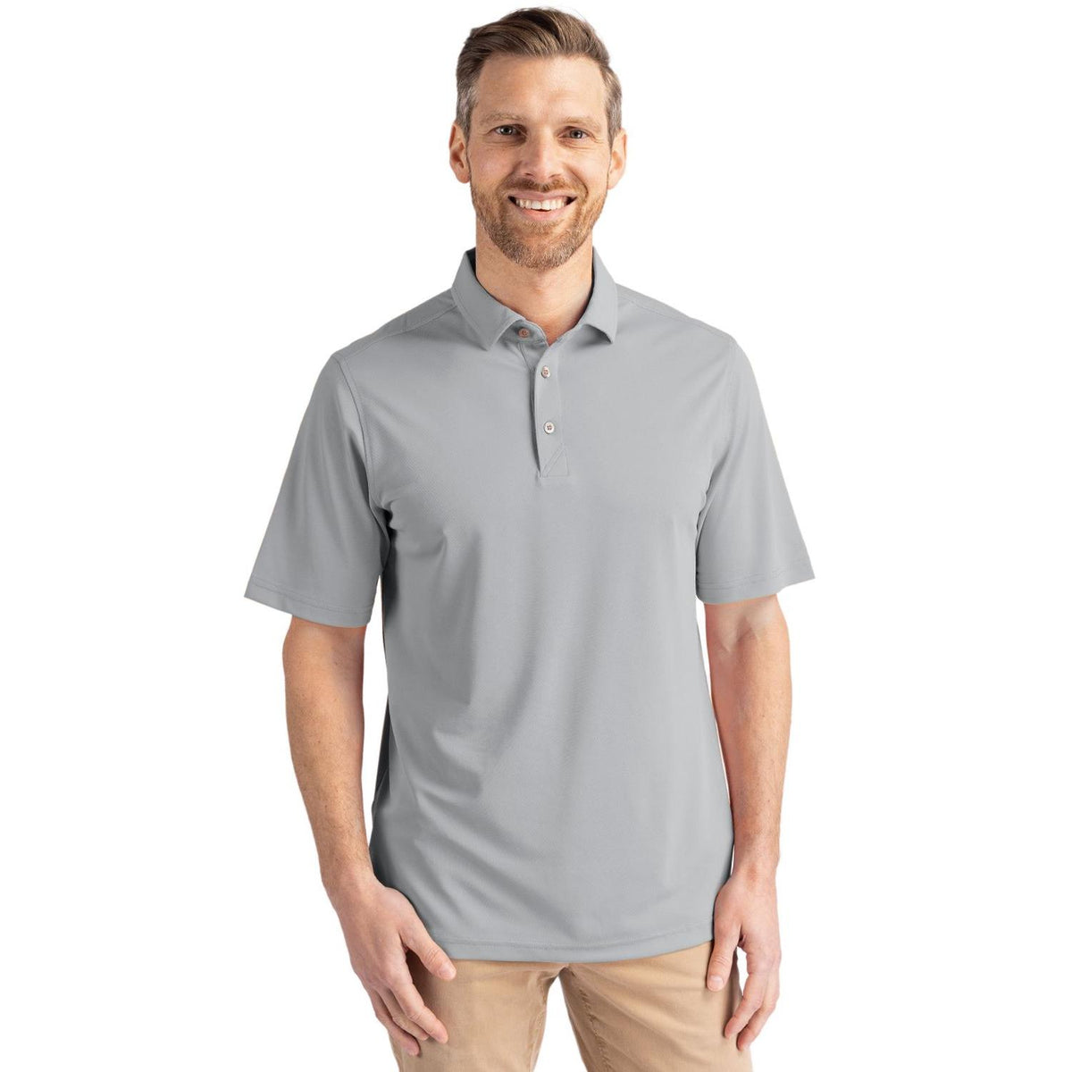Cutter & Buck Virtue Recycled Featherlight Pique Mens Polo