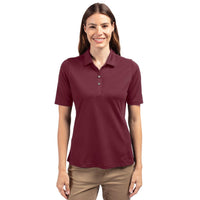 Cutter & Buck Virtue Recycled Featherlight Pique Womens Polo