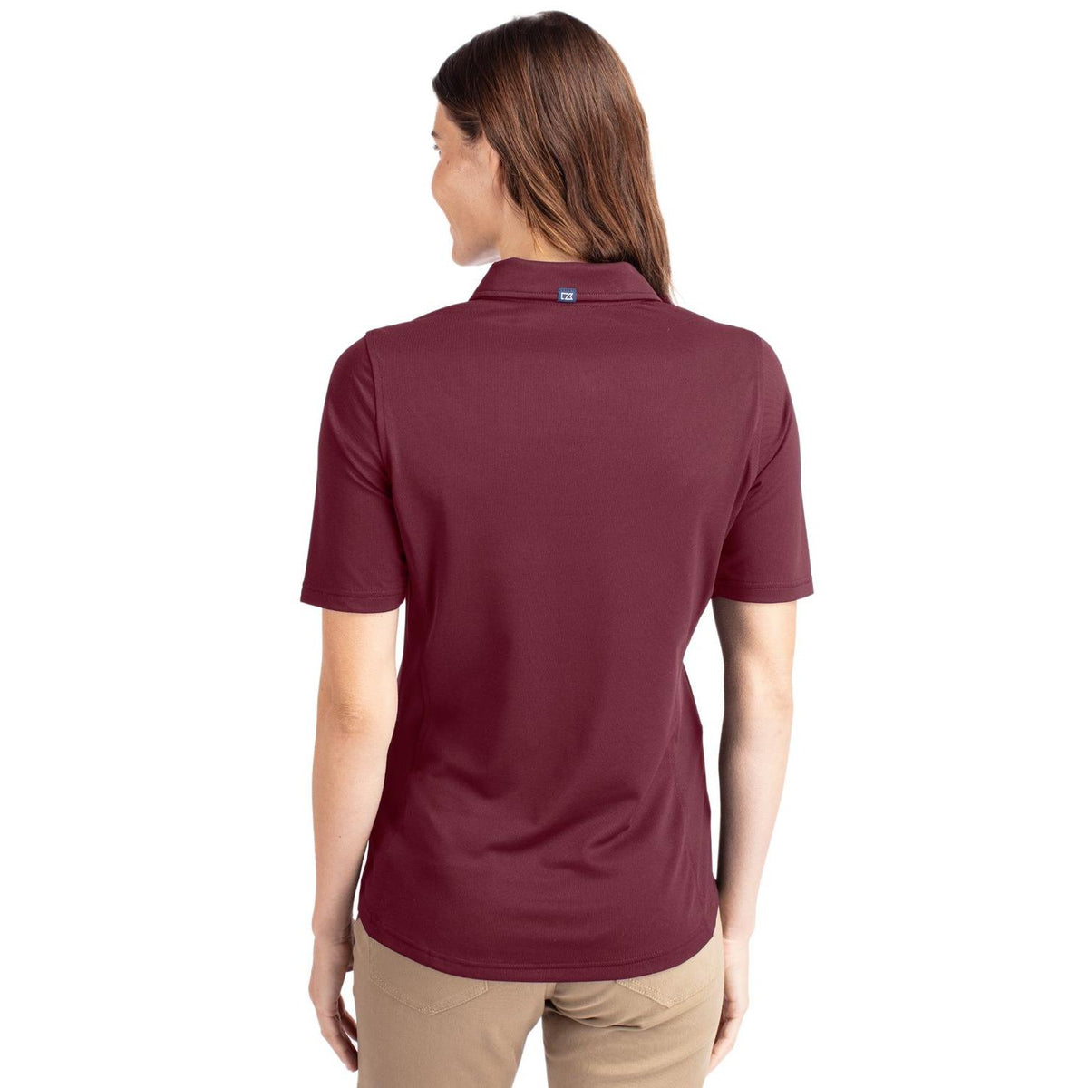 Cutter & Buck Virtue Recycled Featherlight Pique Womens Polo