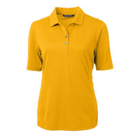 Cutter & Buck Virtue Recycled Featherlight Pique Womens Polo