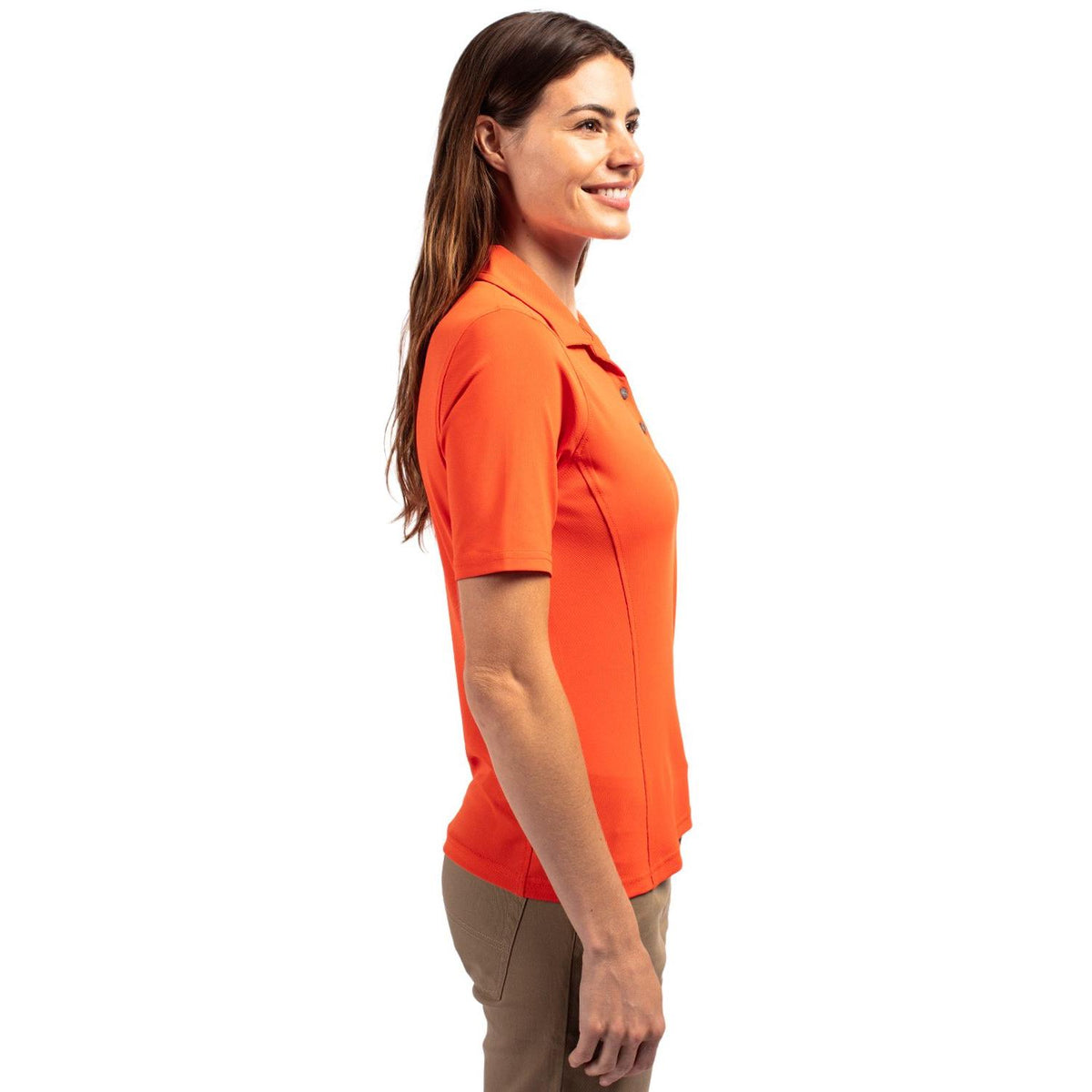 Cutter & Buck Virtue Recycled Featherlight Pique Womens Polo