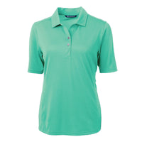 Cutter & Buck Virtue Recycled Featherlight Pique Womens Polo
