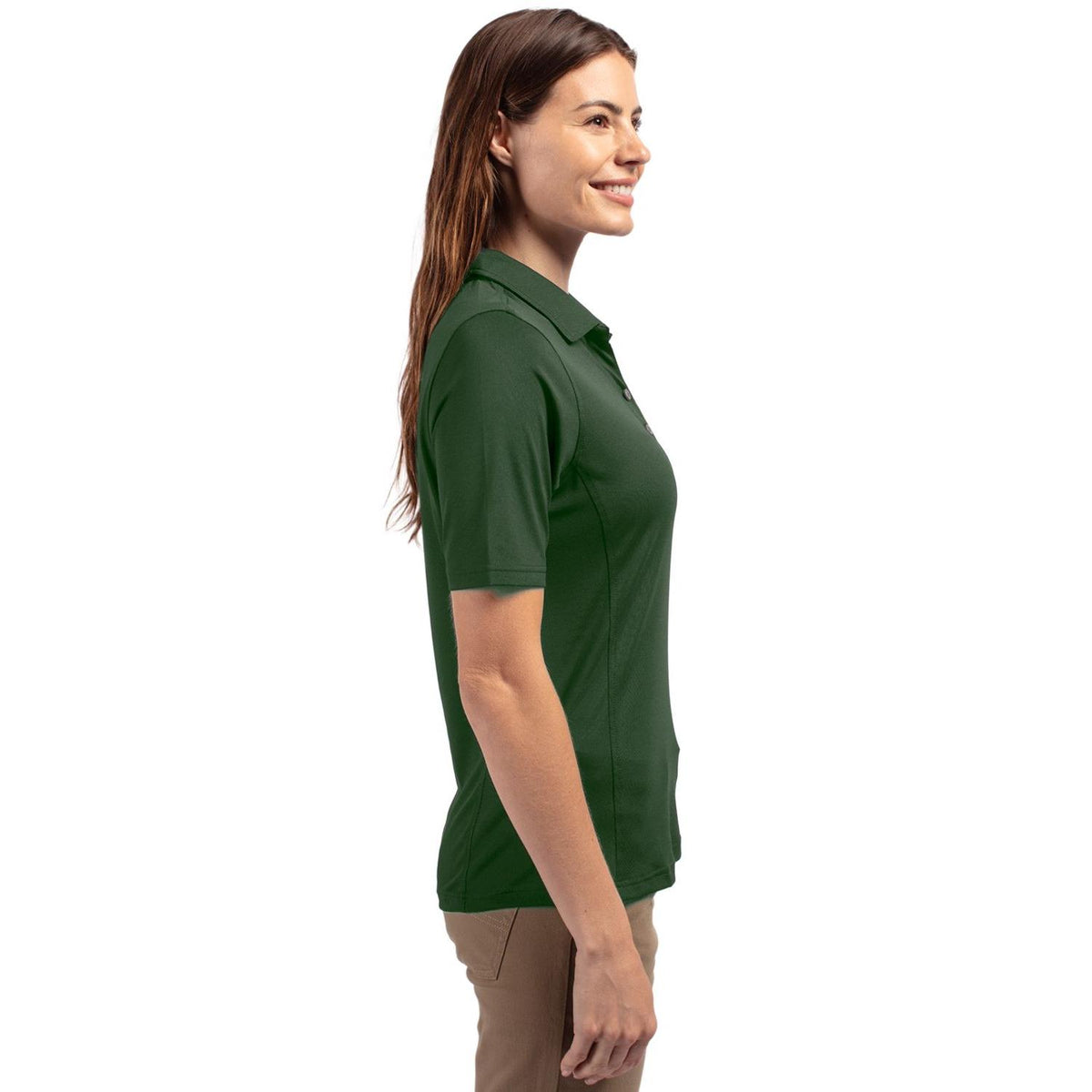 Cutter & Buck Virtue Recycled Featherlight Pique Womens Polo
