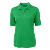Cutter & Buck Virtue Recycled Featherlight Pique Womens Polo