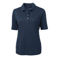 Cutter & Buck Virtue Recycled Featherlight Pique Womens Polo