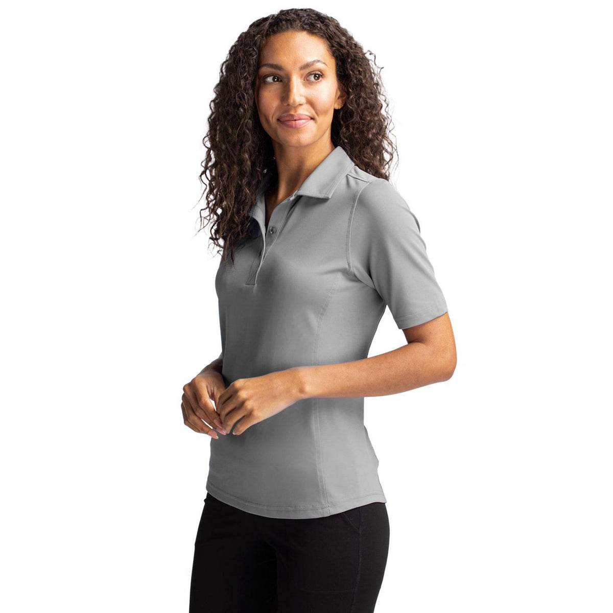 Cutter & Buck Virtue Recycled Featherlight Pique Womens Polo