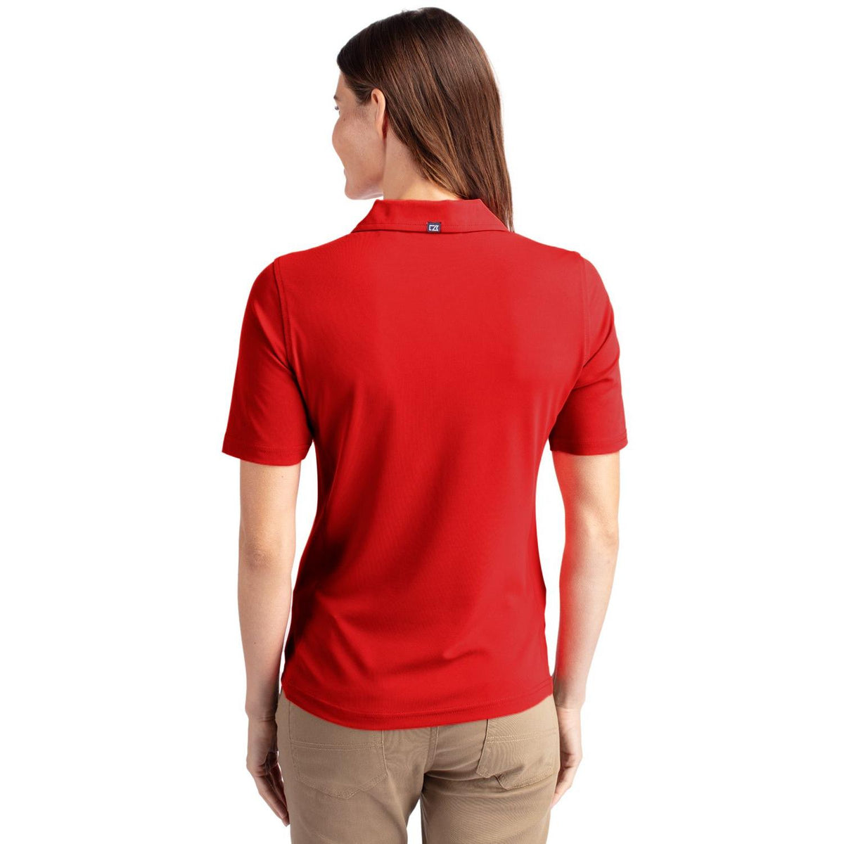 Cutter & Buck Virtue Recycled Featherlight Pique Womens Polo