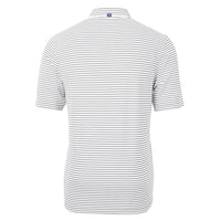 Cutter & Buck Virtue Recycled Stripe Featherlight Pique Mens Polo
