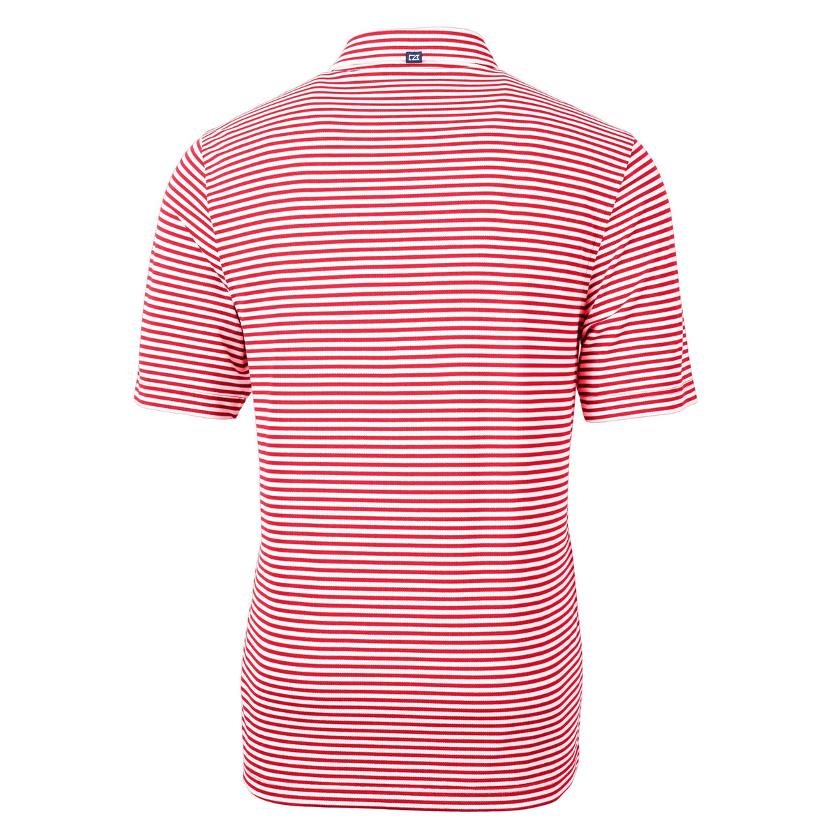 Cutter & Buck Virtue Recycled Stripe Featherlight Pique Mens Polo