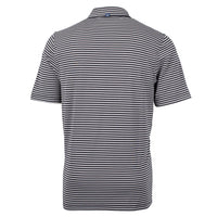 Cutter & Buck Virtue Recycled Stripe Featherlight Pique Mens Polo