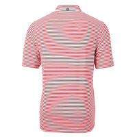 Cutter & Buck Virtue Recycled Stripe Featherlight Pique Mens Polo