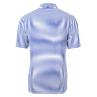Cutter & Buck Virtue Recycled Stripe Featherlight Pique Mens Polo
