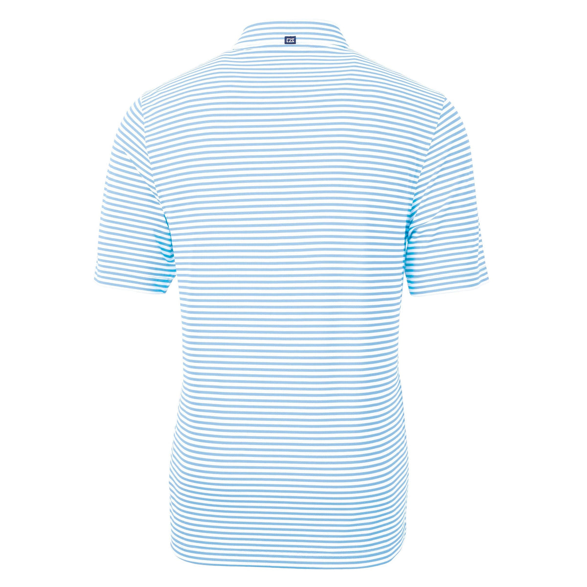 Cutter & Buck Virtue Recycled Stripe Featherlight Pique Mens Polo