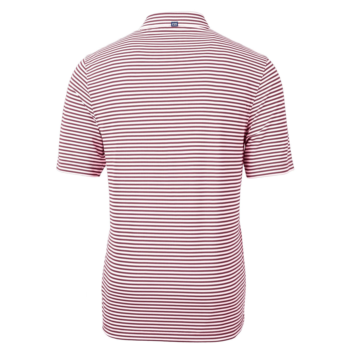 Cutter & Buck Virtue Recycled Stripe Featherlight Pique Mens Polo