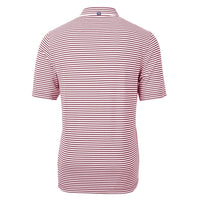 Cutter & Buck Virtue Recycled Stripe Featherlight Pique Mens Polo
