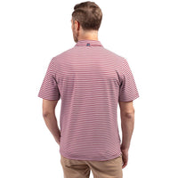 Cutter & Buck Virtue Recycled Stripe Featherlight Pique Mens Polo