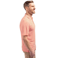 Cutter & Buck Virtue Recycled Stripe Featherlight Pique Mens Polo