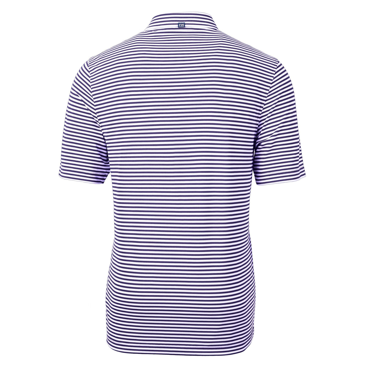 Cutter & Buck Virtue Recycled Stripe Featherlight Pique Mens Polo