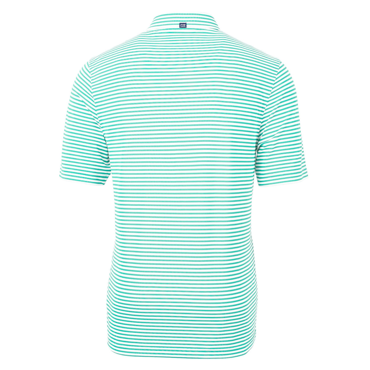 Cutter & Buck Virtue Recycled Stripe Featherlight Pique Mens Polo