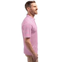 Cutter & Buck Virtue Recycled Stripe Featherlight Pique Mens Polo