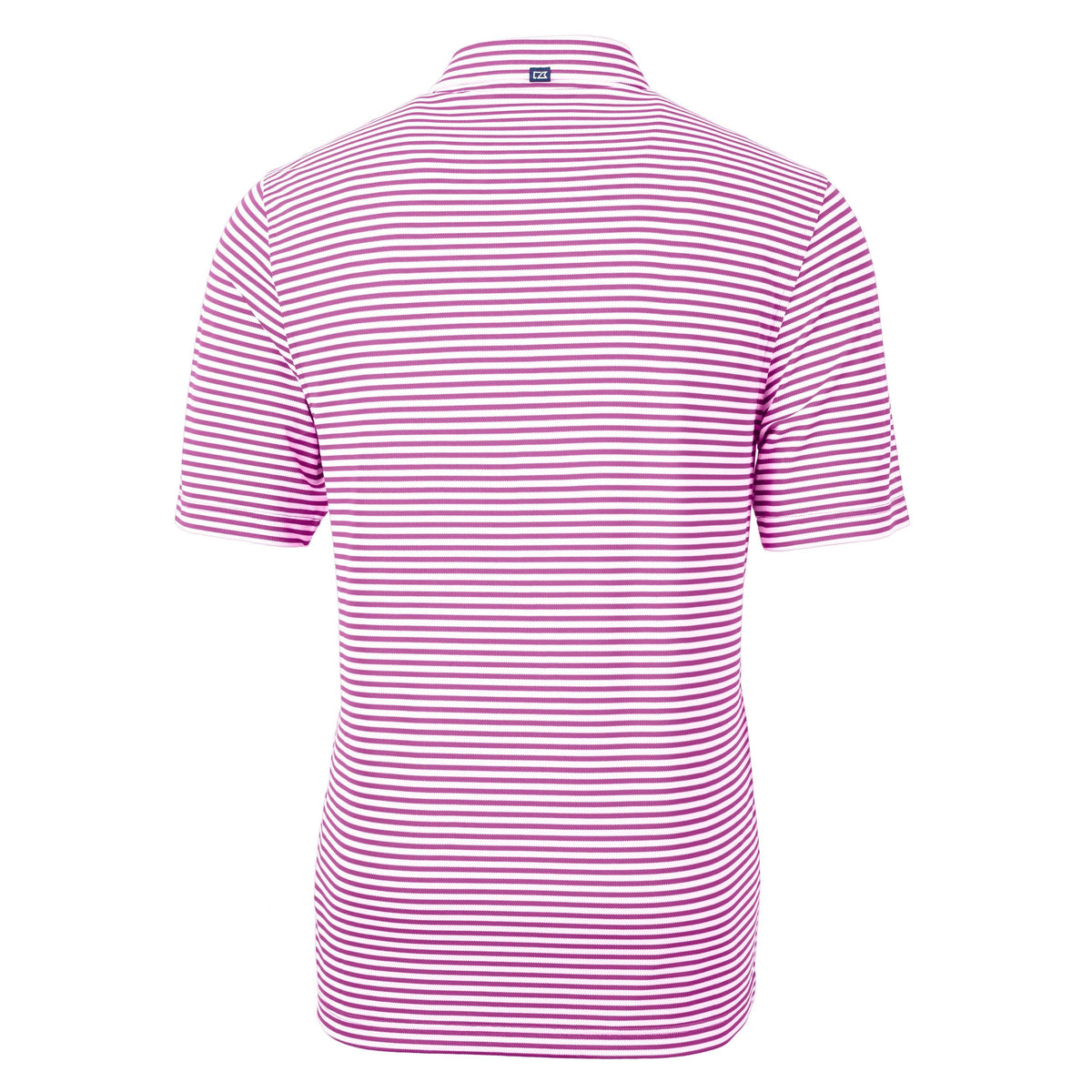 Cutter & Buck Virtue Recycled Stripe Featherlight Pique Mens Polo