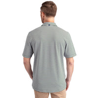 Cutter & Buck Virtue Recycled Stripe Featherlight Pique Mens Polo