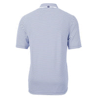 Cutter & Buck Virtue Recycled Stripe Featherlight Pique Mens Polo