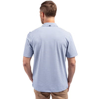 Cutter & Buck Virtue Recycled Stripe Featherlight Pique Mens Polo