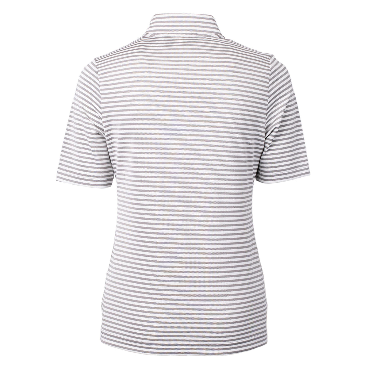 Cutter & Buck Virtue Recycled Stripe Featherlight Pique Womens Half Zip