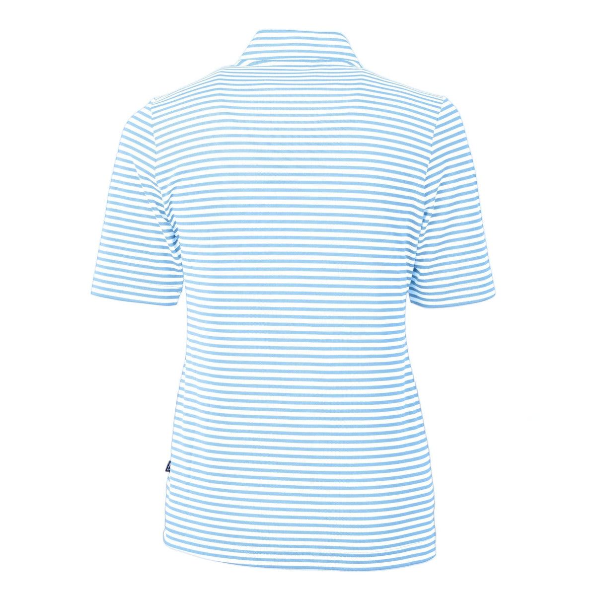Cutter & Buck Virtue Recycled Stripe Featherlight Pique Womens Half Zip
