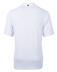 Cutter & Buck Virtue Recycled Tile Print Featherlight Pique Mens Big & Tall Polo