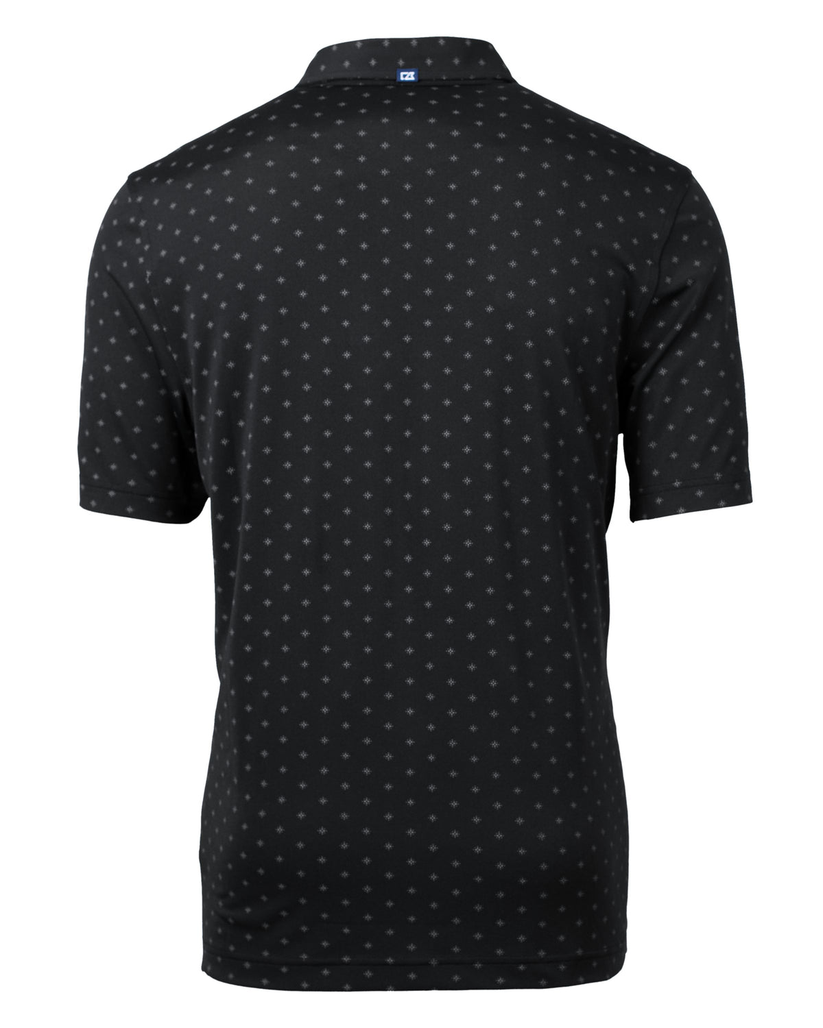 Cutter & Buck Virtue Recycled Tile Print Featherlight Pique Mens Big & Tall Polo