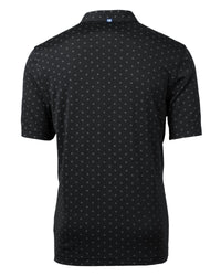 Cutter & Buck Virtue Recycled Tile Print Featherlight Pique Mens Big & Tall Polo