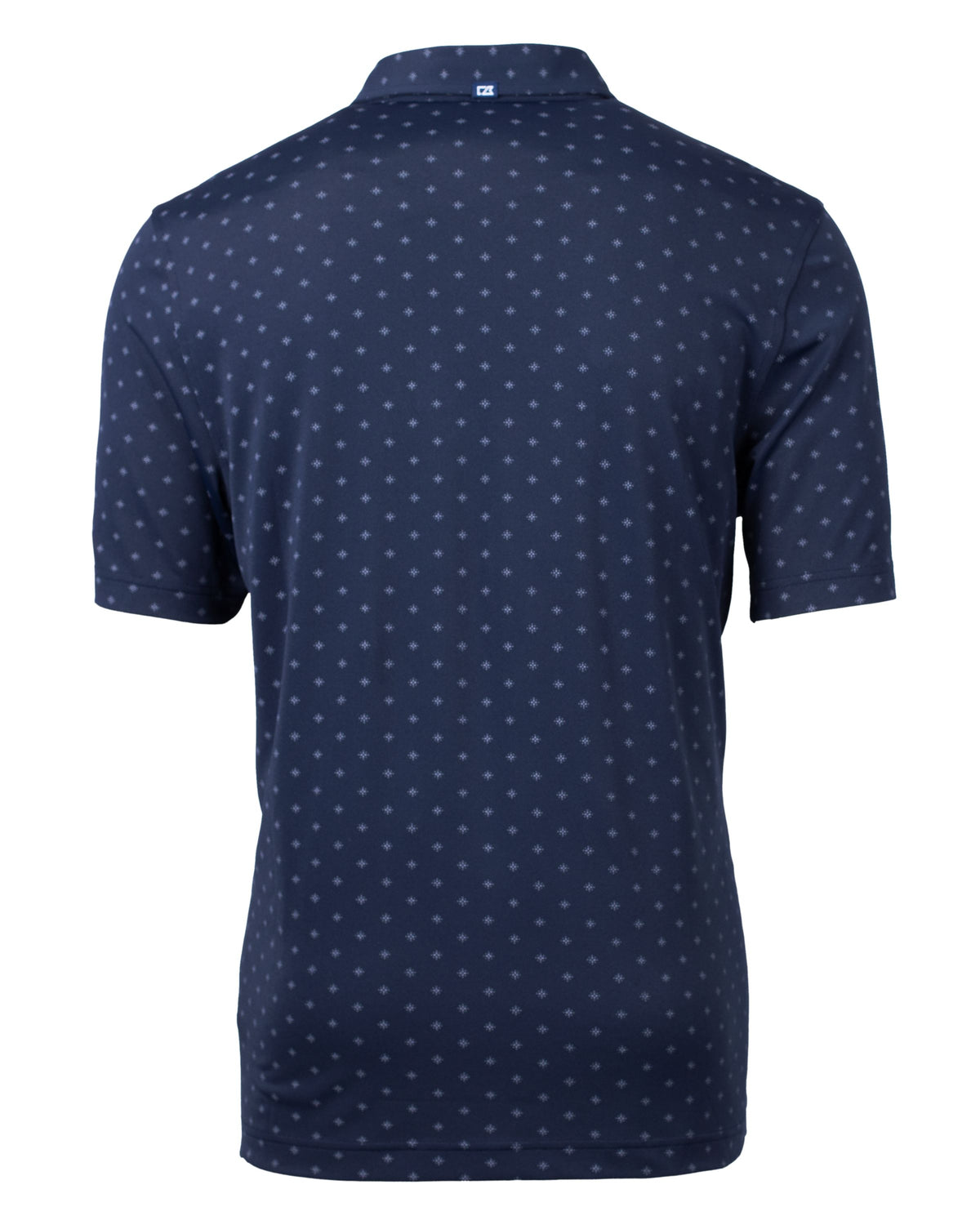 Cutter & Buck Virtue Recycled Tile Print Featherlight Pique Mens Big & Tall Polo