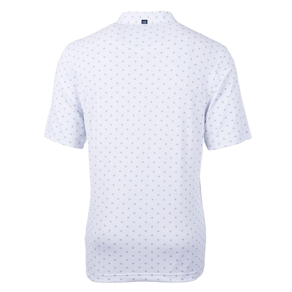 Cutter & Buck Virtue Recycled Tile Print Featherlight Pique Mens Big & Tall Polo