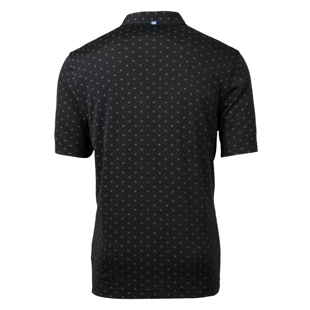 Cutter & Buck Virtue Recycled Tile Print Featherlight Pique Mens Big & Tall Polo