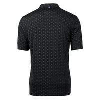 Cutter & Buck Virtue Recycled Tile Print Featherlight Pique Mens Big & Tall Polo