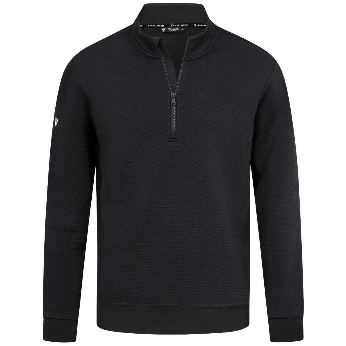 Levelwear Cushion 1/4 Zip Pullover - Mens - Black