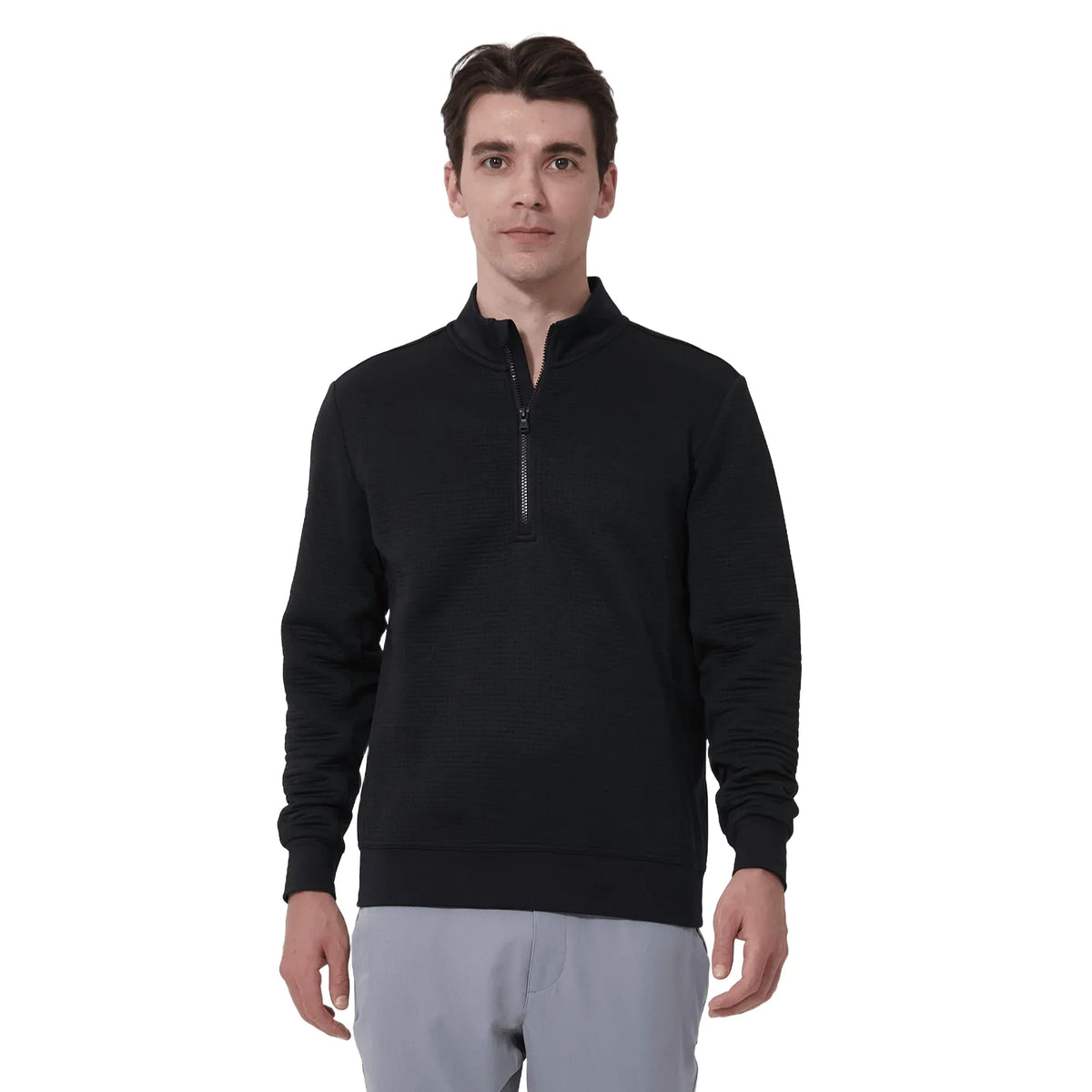 Levelwear Cushion 1/4 Zip Pullover - Mens - Black