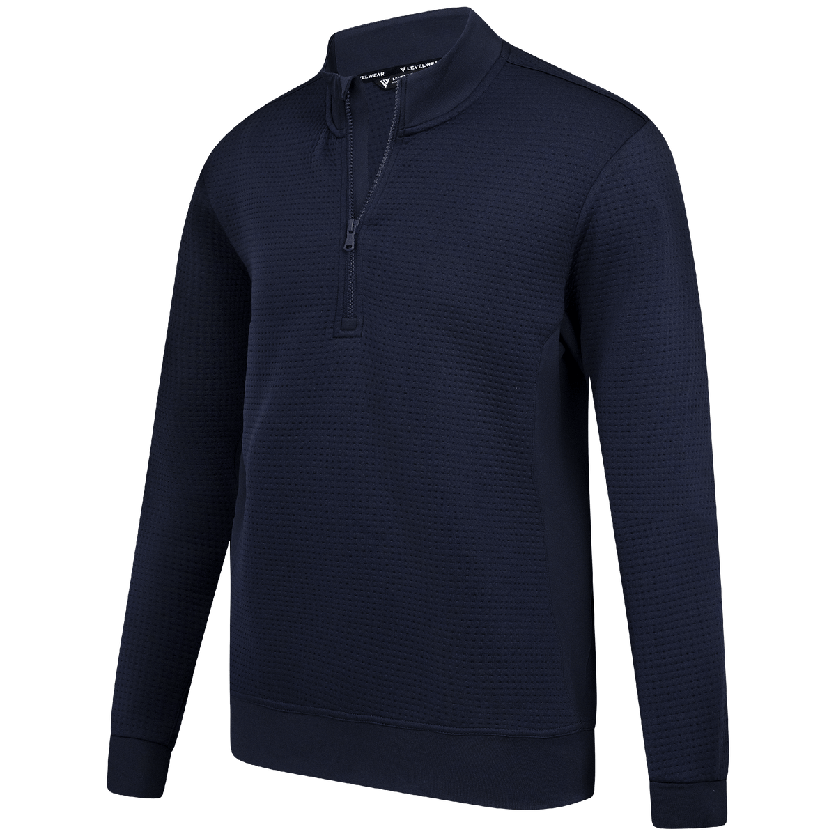 Levelwear Cushion 1/4 Zip Pullover - Mens - Navy